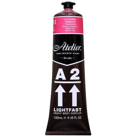Atelier 4oz. A2 Heavy Body Lightfast Artists Acrylic
